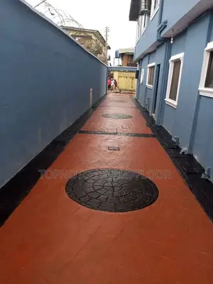 Concrete Floor Design Art Work