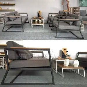 Stylish Metal Framed Sofa