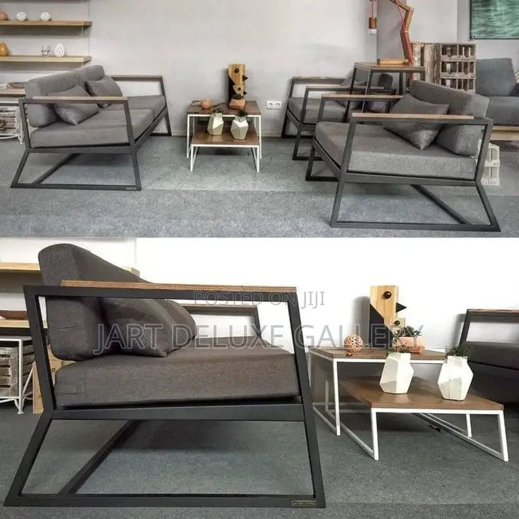 Stylish Metal Framed Sofa