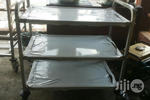 Multi-Purpose Stainless Steel Trolley 3 Step