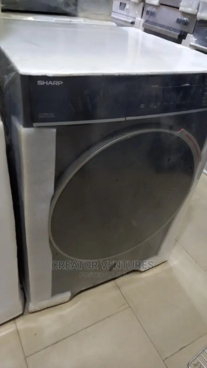 Sharp Washing and Dryer,8 Kg, Digital Led Panel,Low Voltage