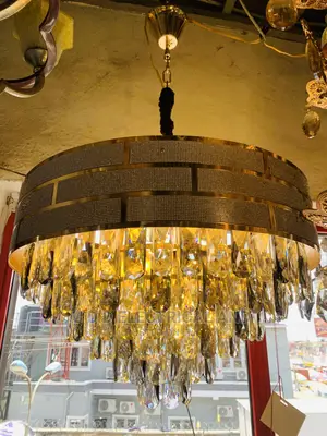 Dubai L E D Crystal Chandelier By600 Very Bright and Quality