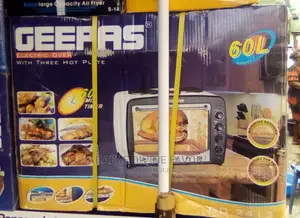 Geepas Electric Over With 3 Hot Plates