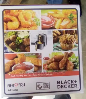 Aerofry Black+Decker Deep Air Fryer