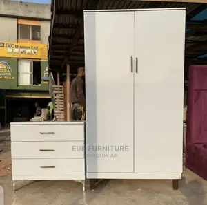 Beautiful Wardrobe With Side Drawers