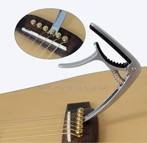 Six-string Professional Guitar Capo With String Pin Remover