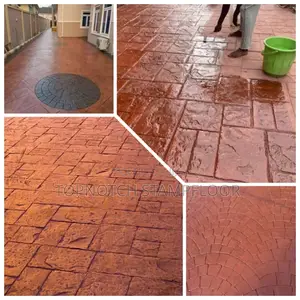 Furnished Concrete Stamp Floor