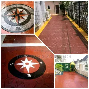 Photo - Concrete Floor Stamped Concrete Floor in New Form