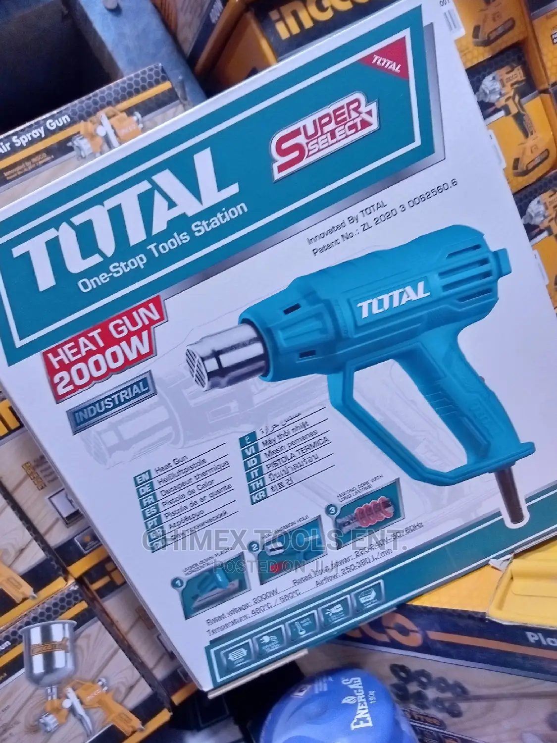 Hand Heat Gun 2000watt