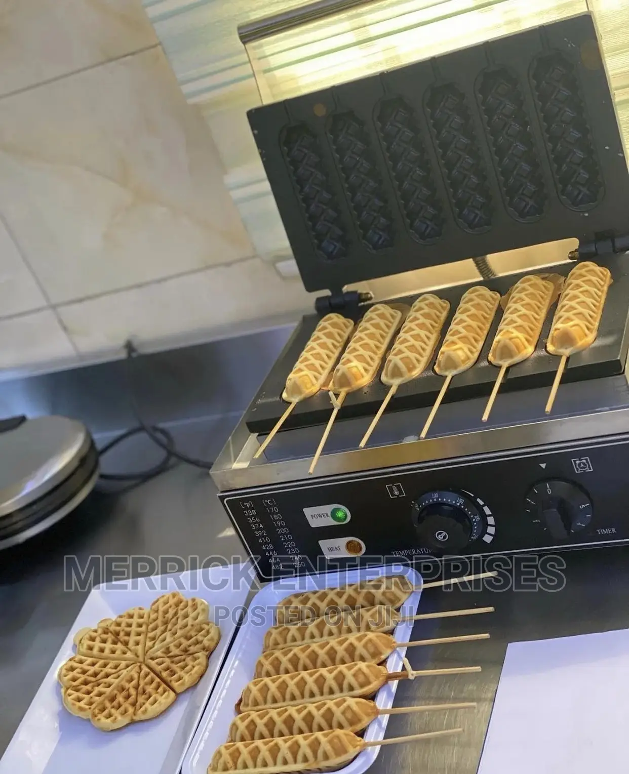 Waffle on Stick