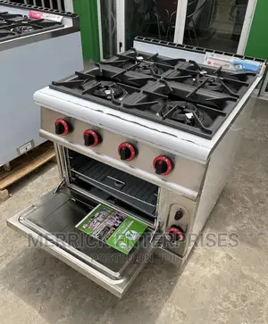 Commercial 4burner Cooker With Oven