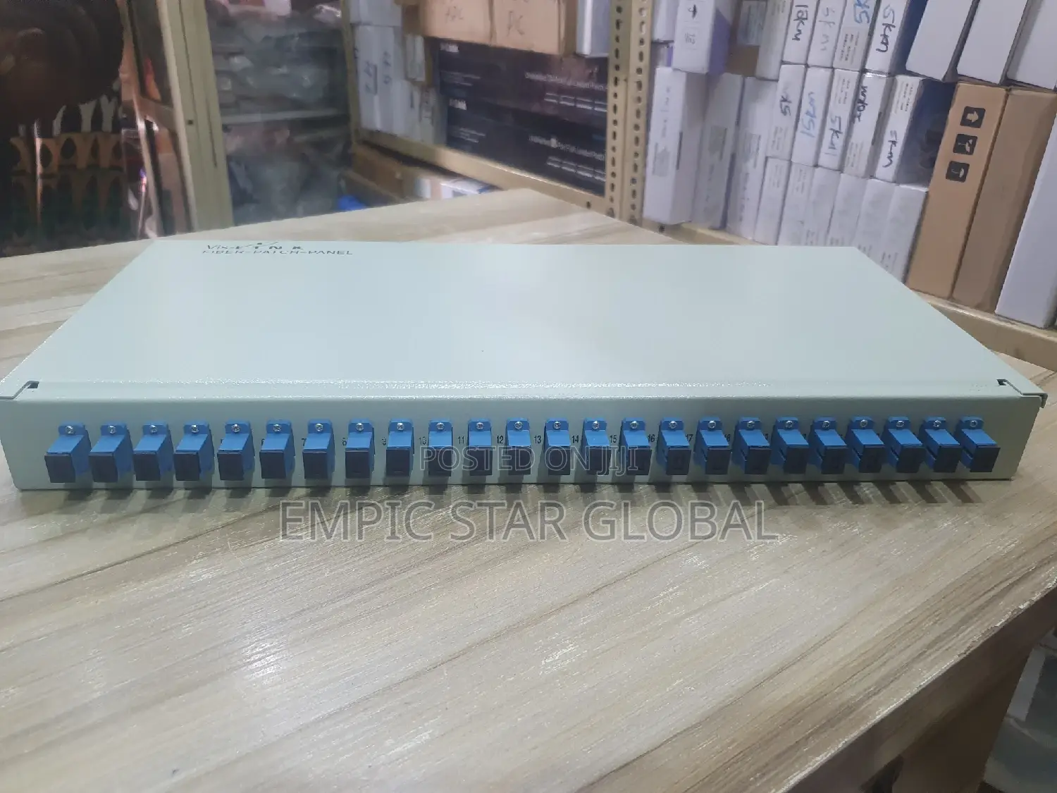 Fiber 24port Patch Panel Odf Sc Simplex Rack Mounted