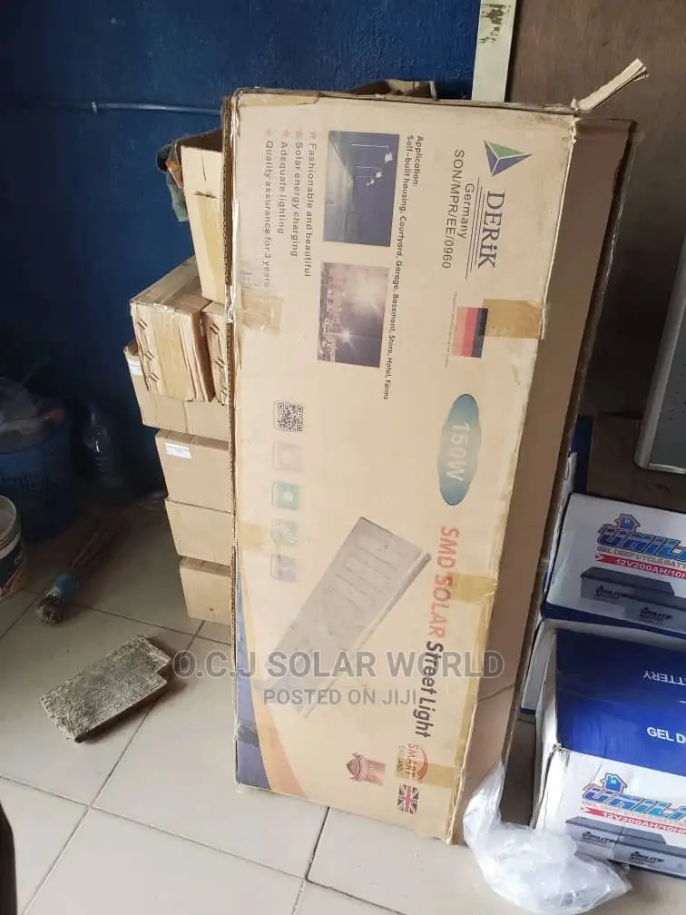 150watts Derik Solar Street Light