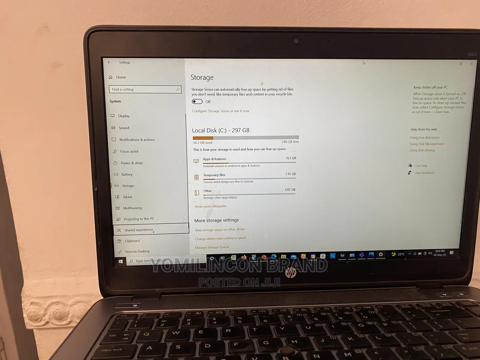 Laptop HP EliteBook 840 8GB Intel Core I5 SSD 250GB