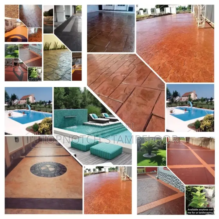 A Quality Standard Concrete Increte Stamp Floor