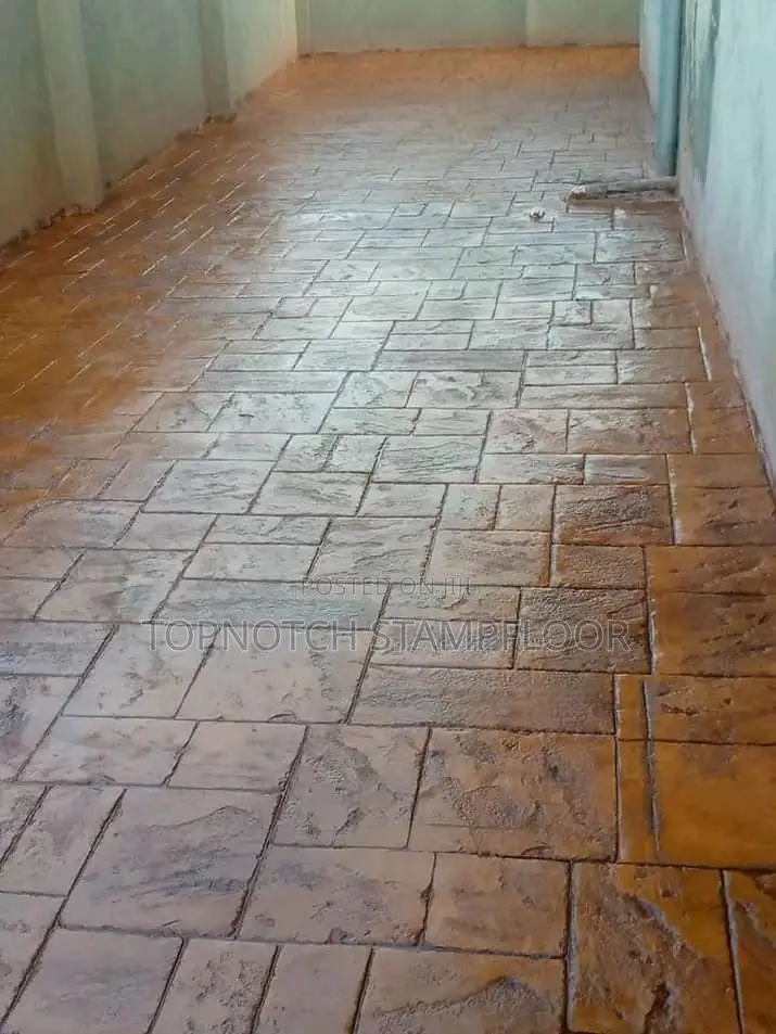 The Real Standard Floor Design Concrete Stamp Floor