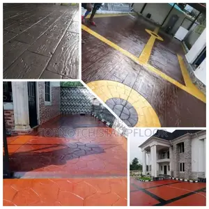 Superb Concrete Stamp Floor