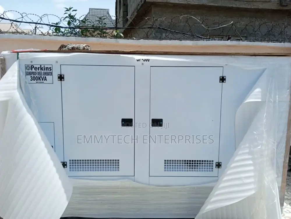Complete 300kva Soundproof Perkins Generator Set