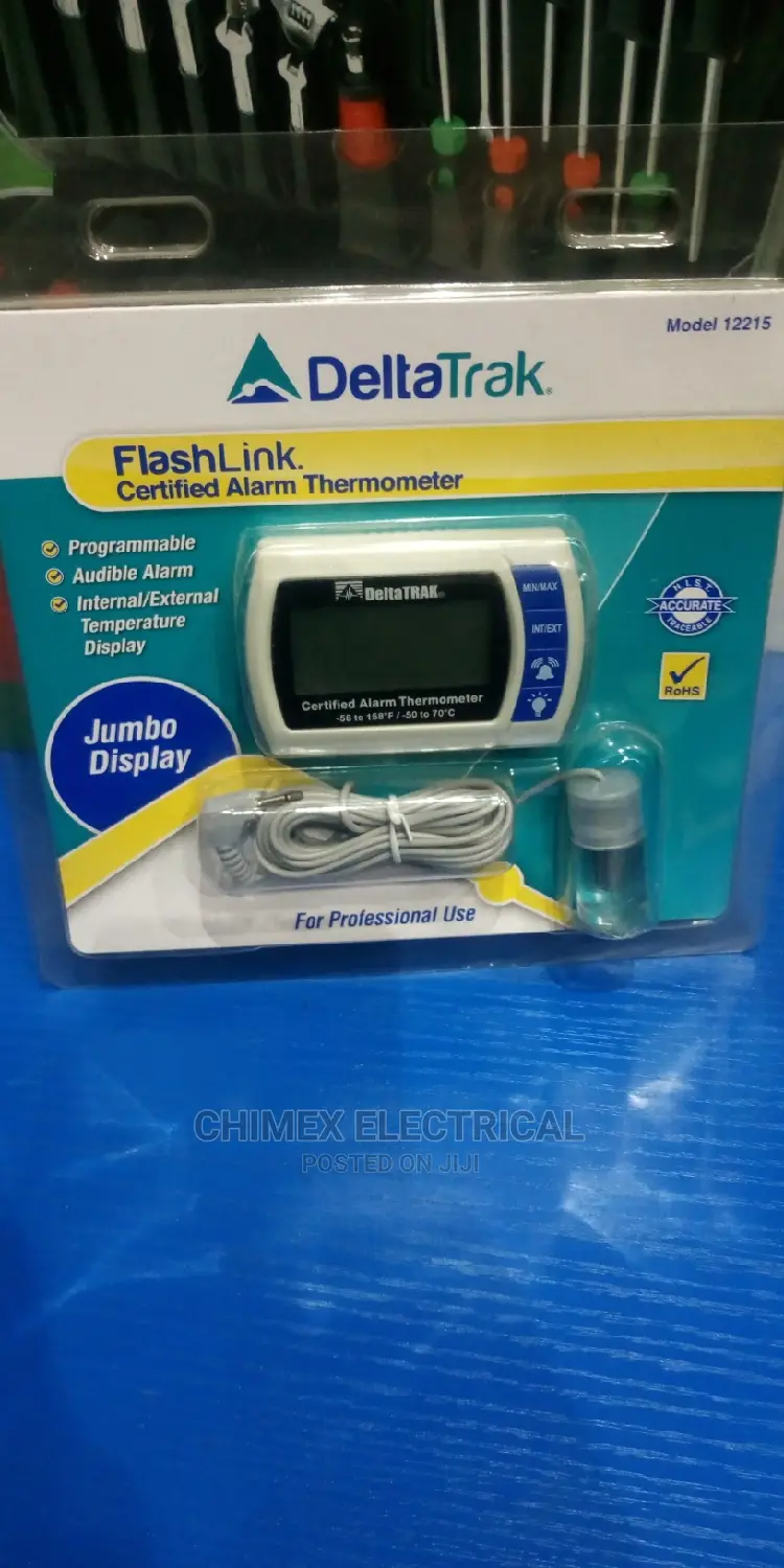 Delta Trak Classified Alarm Thermometer