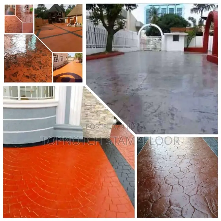 The Real Standard Floor Design Concrete Stamp Floor