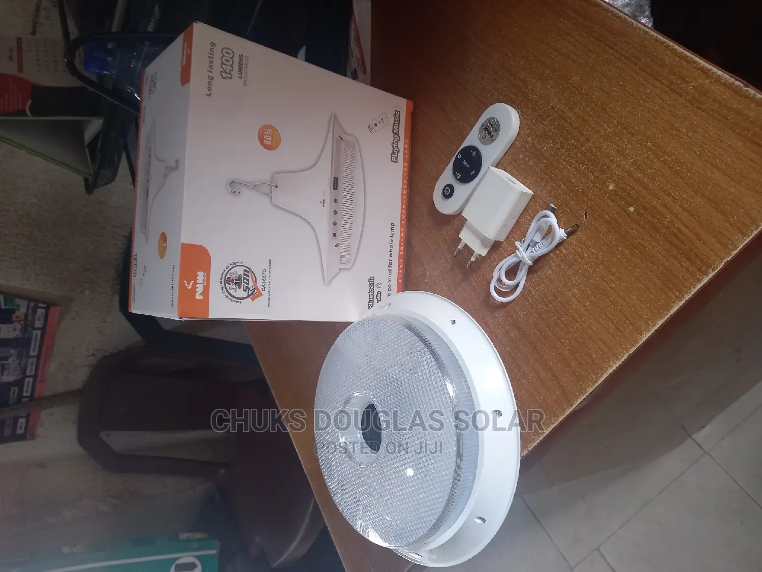 13w Rechargeable Music Bulb With Bluetooth