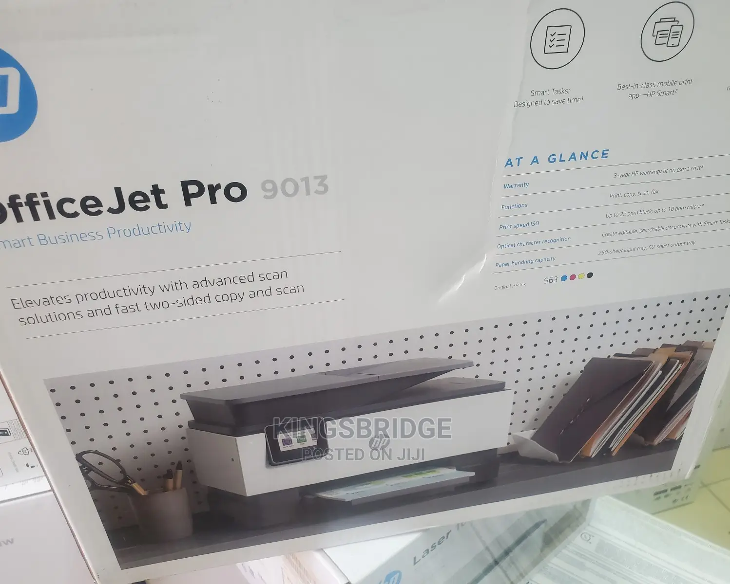 HP Office Jet Pro 9013 All In One Smart Printer.