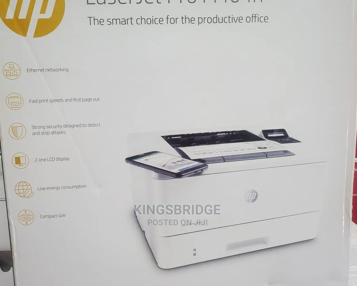 HP Laserjet Pro M404n Single Printer