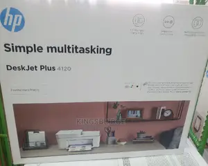 Hp Simple Multitasking Deskjet Plus 4120 Printer