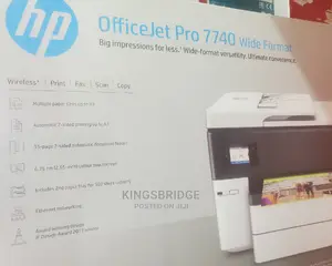 HP Officejet Pro 7740 Wide Format All In One Printer.