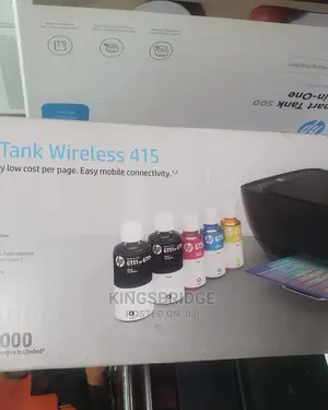 Hp Ink Tank Wireless 415 All In One Printer.