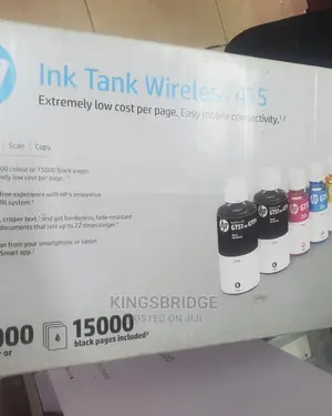 Hp Ink Tank Wireless 415 All In One Printer.