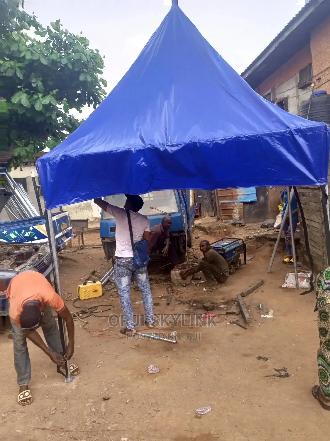 Locally Fabricated Canopy Tent