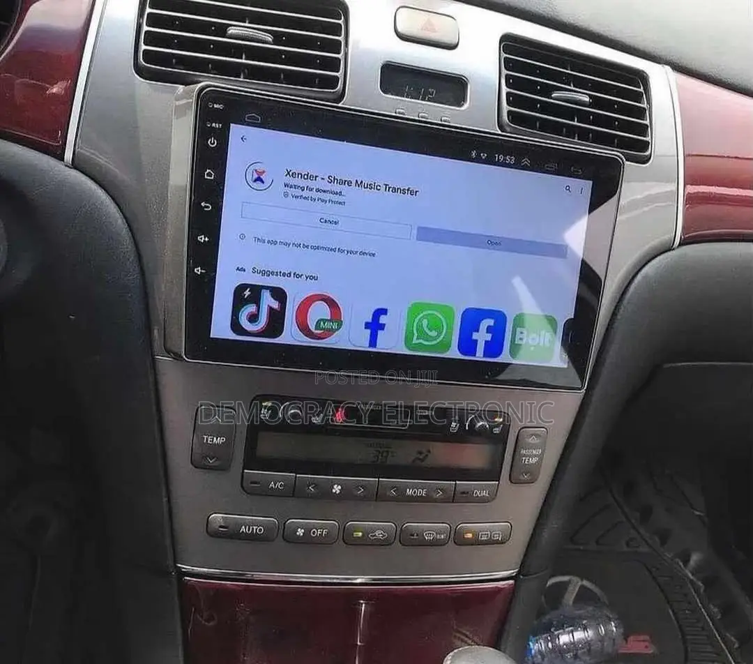 Es 330 Lexus Android Screen With GPS Navigation System (Map)