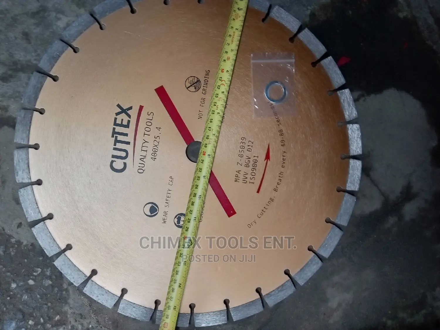 Hand Daimond Cutting Disco 16" Cutter