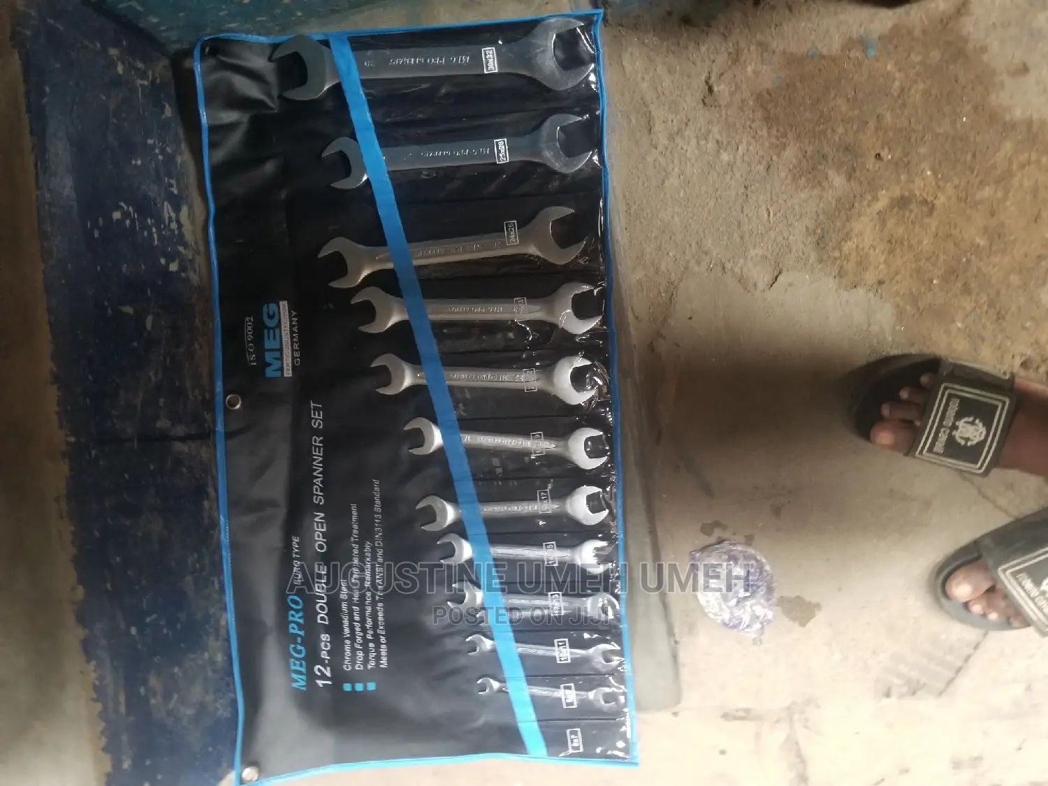 12 Pcs Double Open Spanner Set
