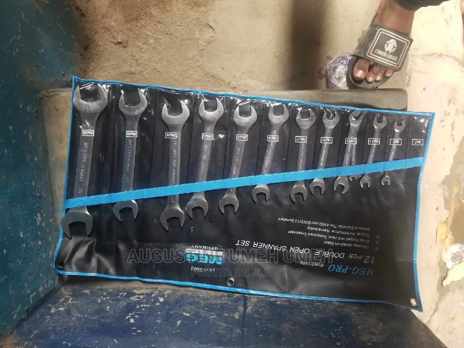 12 Pcs Double Open Spanner Set