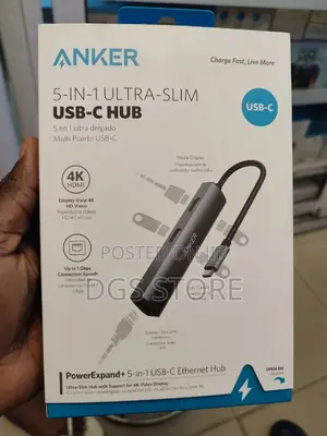 Anker 5 in 1 Ultra Slim Usb C Hub
