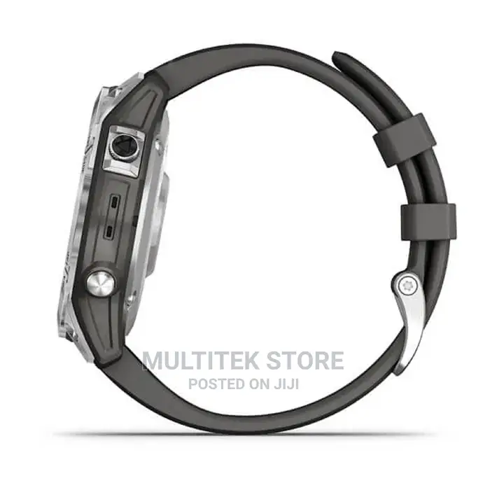 Garmin Fenix 7, Standard Edition - Silver With Graphite Band