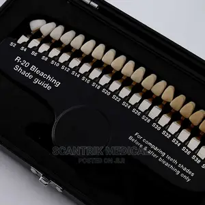 Easy to Use Dental Tooth Shade Guide