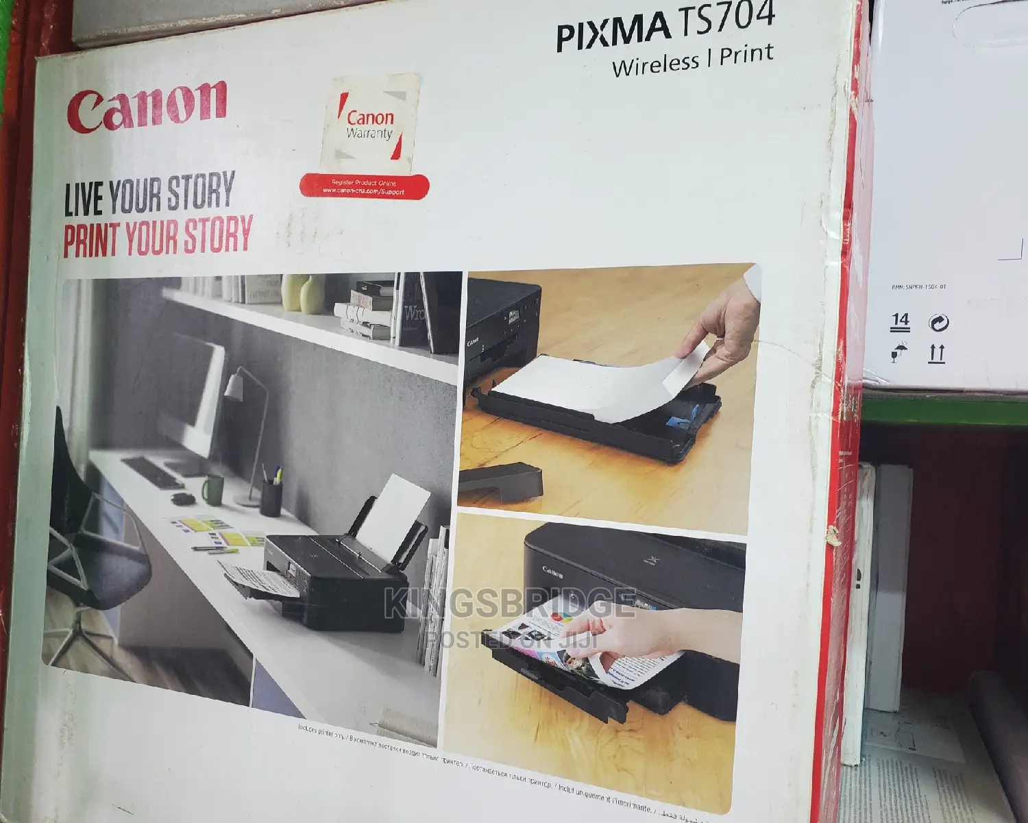 Canon Pixma Ts704 All In One Printer.