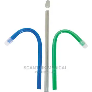Dental Saliva Ejectors Tip Clear Body Tip