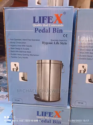 12 Litres Pedal Bin
