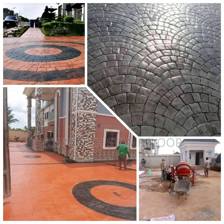 Different Pattern Concrete Floor Design