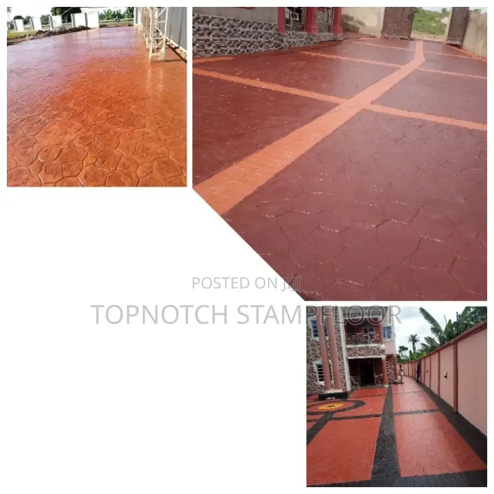 Different Pattern Concrete Floor Design