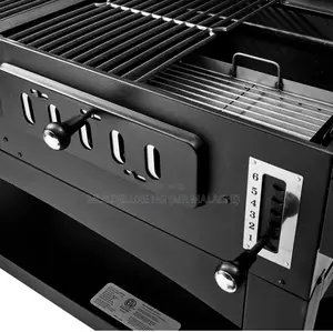 Gas and Charcoal Outdoor BBQ Griller/Barbeque Grill/Smoker