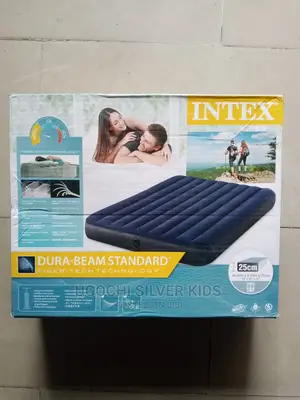 Intex Airbed 1.52m X 203m X 25cm It Can Take 3persons