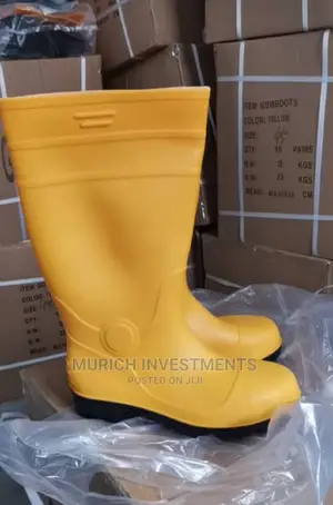 Pvc Safety Rain Boot With Steel Toe