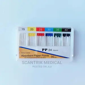Cleaning Absorbent Dental Paper Points