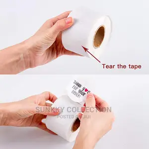 One Roll Thank You Packaging Decorating Sealing Stickers