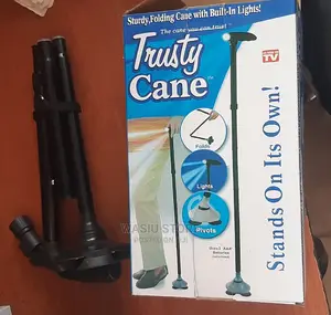 Trusty Cane Safety Flashlight Walking Stick